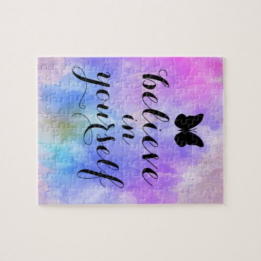 Inspirerend Waterverf Puzzle Legpuzzel (Horizontaal)