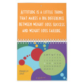 Inspirerend weegschema kalender (Mar 2027)