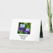 Inspirerend Wenskaart Bedankkaart (Achterkant)