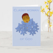 Inspirerend wenskaart kaart (Gele Bloem)