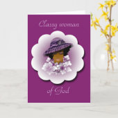 Inspirerend wenskaart kaart (Gele Bloem)