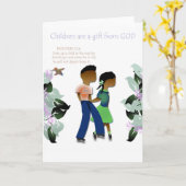 Inspirerend wenskaart kaart (Gele Bloem)