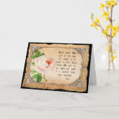 Inspirerend Wenskaart Kaart (Gele Bloem)