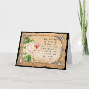 Inspirerend Wenskaart Kaart