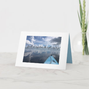 Inspirerend wenskaart kaart