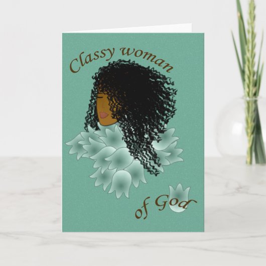 Inspirerend wenskaart kaart (Voorkant)