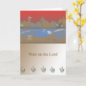 Inspirerend wenskaart kaart (Gele Bloem)