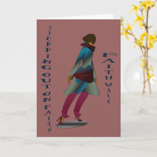 Inspirerend wenskaart met scripture kaart (Gele Bloem)