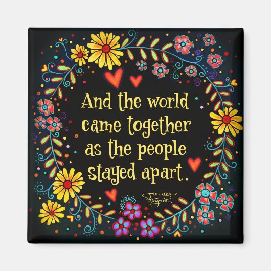 Inspirerend wereld kwam samen Inspirivity Magneet (Voorkant)