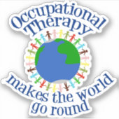 Inspirerend wereldprijsopgave voor beroepsmatige b sticker (Voorkant)