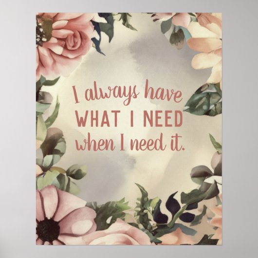 Inspirerend wet inzake aantrekkingskracht Motivati Poster (Voorkant)