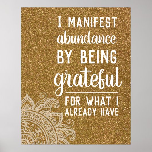 Inspirerend wet inzake aantrekkingskracht Motivati Poster (Voorkant)