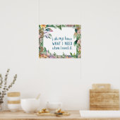 Inspirerend wet inzake aantrekkingskracht Motivati Poster (Keuken)