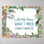 Inspirerend wet inzake aantrekkingskracht Motivati Poster (Voorkant)