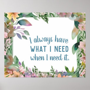 Inspirerend wet inzake aantrekkingskracht Motivati Poster