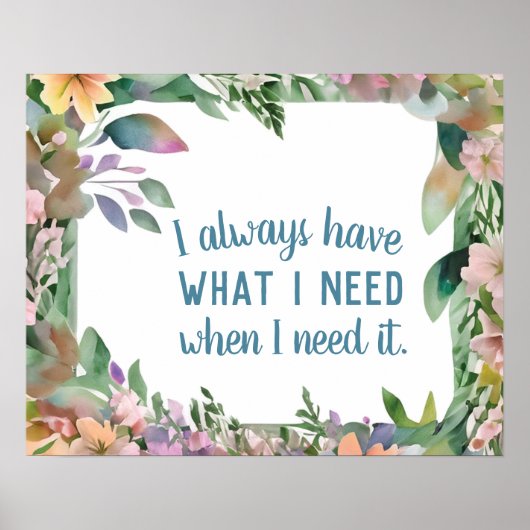 Inspirerend wet inzake aantrekkingskracht Motivati Poster (Voorkant)