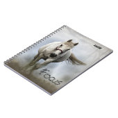 Inspirerend, White Horse, Focus, Journal Notitieboek (Linkerzijde)