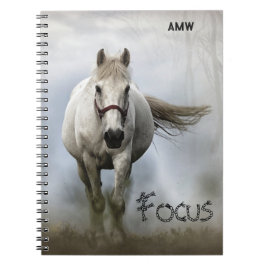 Inspirerend, White Horse, Focus, Journal Notitieboek