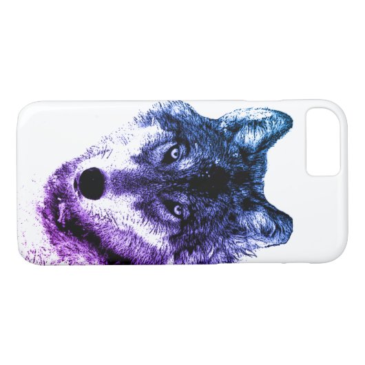Inspirerend Wolf Eyes Case-Mate iPhone Case (Achterkant (Horizontaal))