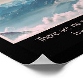 Inspirerend, wondercitaat poster (Hoek)