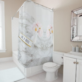 inspirerend woord douchegordijn