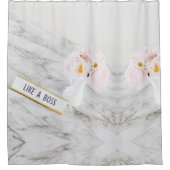 inspirerend woord douchegordijn (Voorkant)