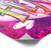 Inspirerend woorden Art Poster (Hoek)