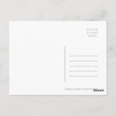 Inspirerend woorden Beslissen Commit Succes Briefkaart (Achterkant)