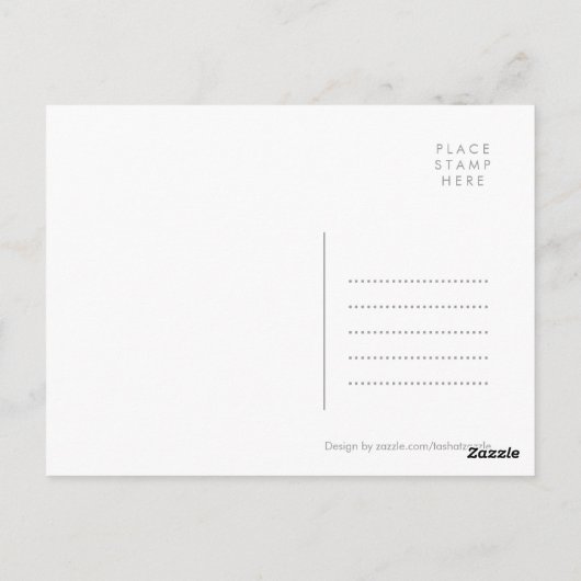 Inspirerend woorden Beslissen Commit Succes Briefkaart (Achterkant)