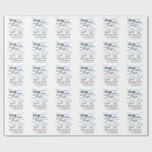 Inspirerend woorden cadeaupapier (Vlak)