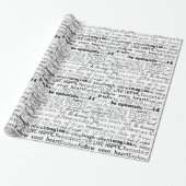 Inspirerend woorden cadeaupapier (Uitgerold)