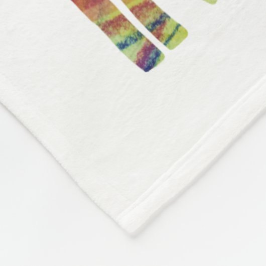 Inspirerend woorden Chemo Blanket Fleece Deken (Hoek)