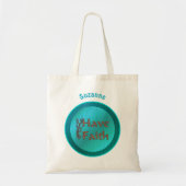 Inspirerend woorden hebben vertrouwen tote bag (Voorkant)