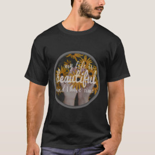 inspirerend woorden over zelfverbetering t-shirt