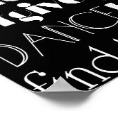 Inspirerend woorden poster (Hoek)