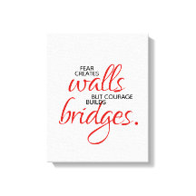 Inspirerend woorden stimuleren bouwt bruggen