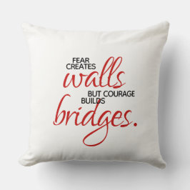 Inspirerend woorden stimuleren bouwt bruggen kussen