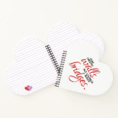 Inspirerend woorden stimuleren bouwt bruggen notitieboek (Binnen)