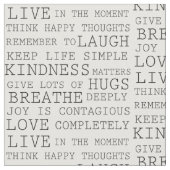 Inspirerend woorden stof (Close Up)