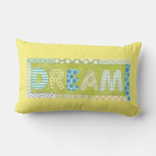 Inspirerend woorden van Megan Meagher | Dream Kussen (Achterkant)