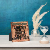 Inspirerend woorden voor het resultaat - Overzicht Fotoplaat (Insitu)