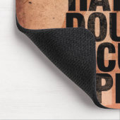 Inspirerend woorden voor het resultaat - Overzicht Muismat (Hoek)