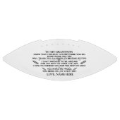 inspirerend woorden voor mijn kleinzoon Love American Football (Paneel)