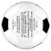 inspirerend woorden voor mijn kleinzoon Love Voetbal (Gedraaid)