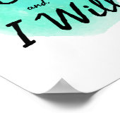 inspirerend woorden voor werk en succes poster (Hoek)