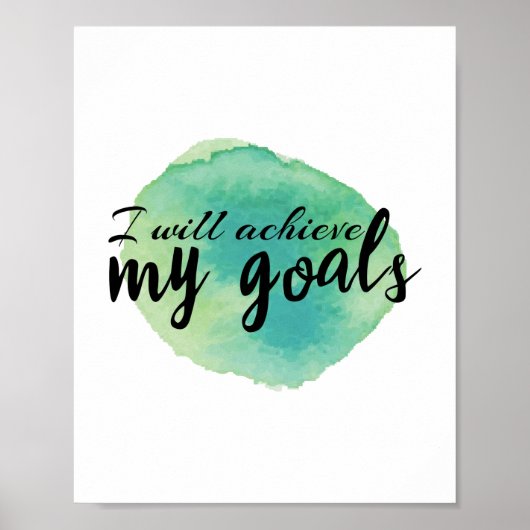 inspirerend woorden voor zelfzorg poster (Voorkant)