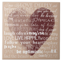 Inspirerend woorden Waterverf hart