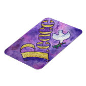 Inspirerend Word Art Custom Magnets Magneet (Linkerzijde)