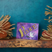 Inspirerend Word Art Custom Plaque Sign Fotoplaat (Zijkant)