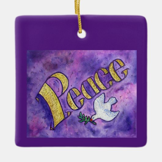 Inspirerend Word Art - Ornamenten voor aangepaste (Voorkant)